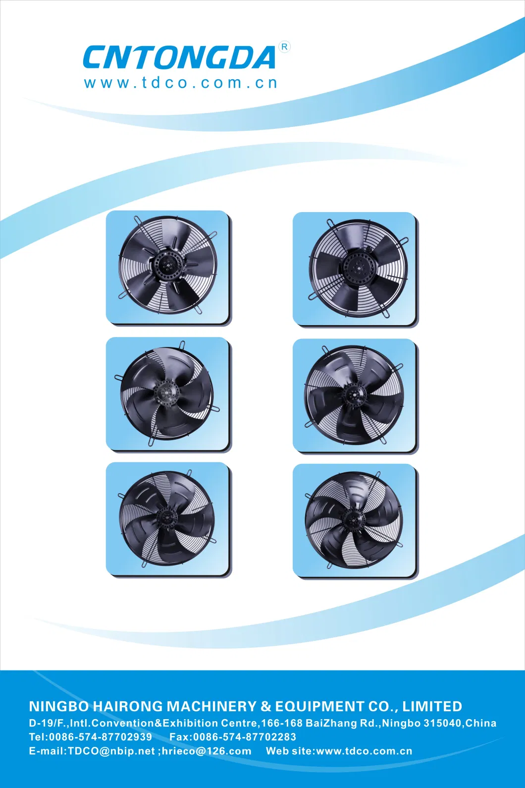 Industrial AC Air Condition Electric Axial Fan Ventilation External Rotor Motor